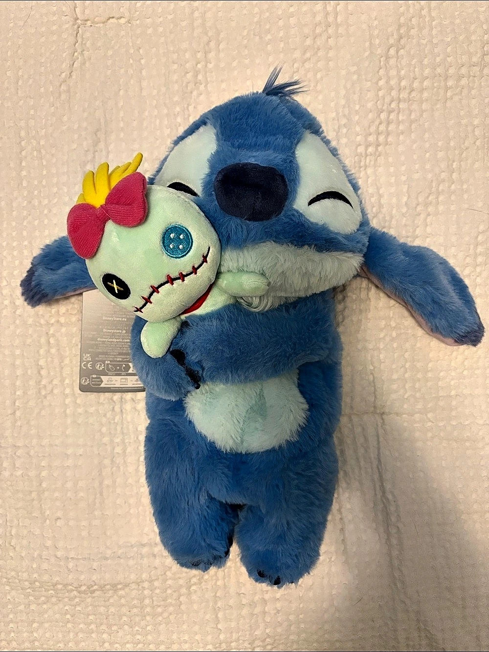 Disney Stitch Plush Bag with Scrump NWT